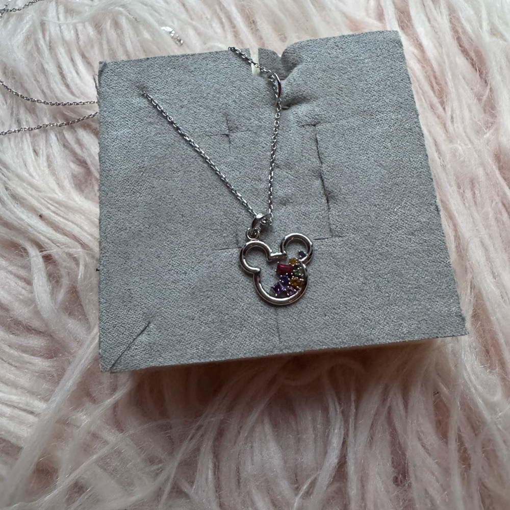 Park Exclusive Disney Necklace - 14k and Gemstone 💎 - Picture 11 of 12